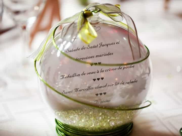 Presentation menus vistra