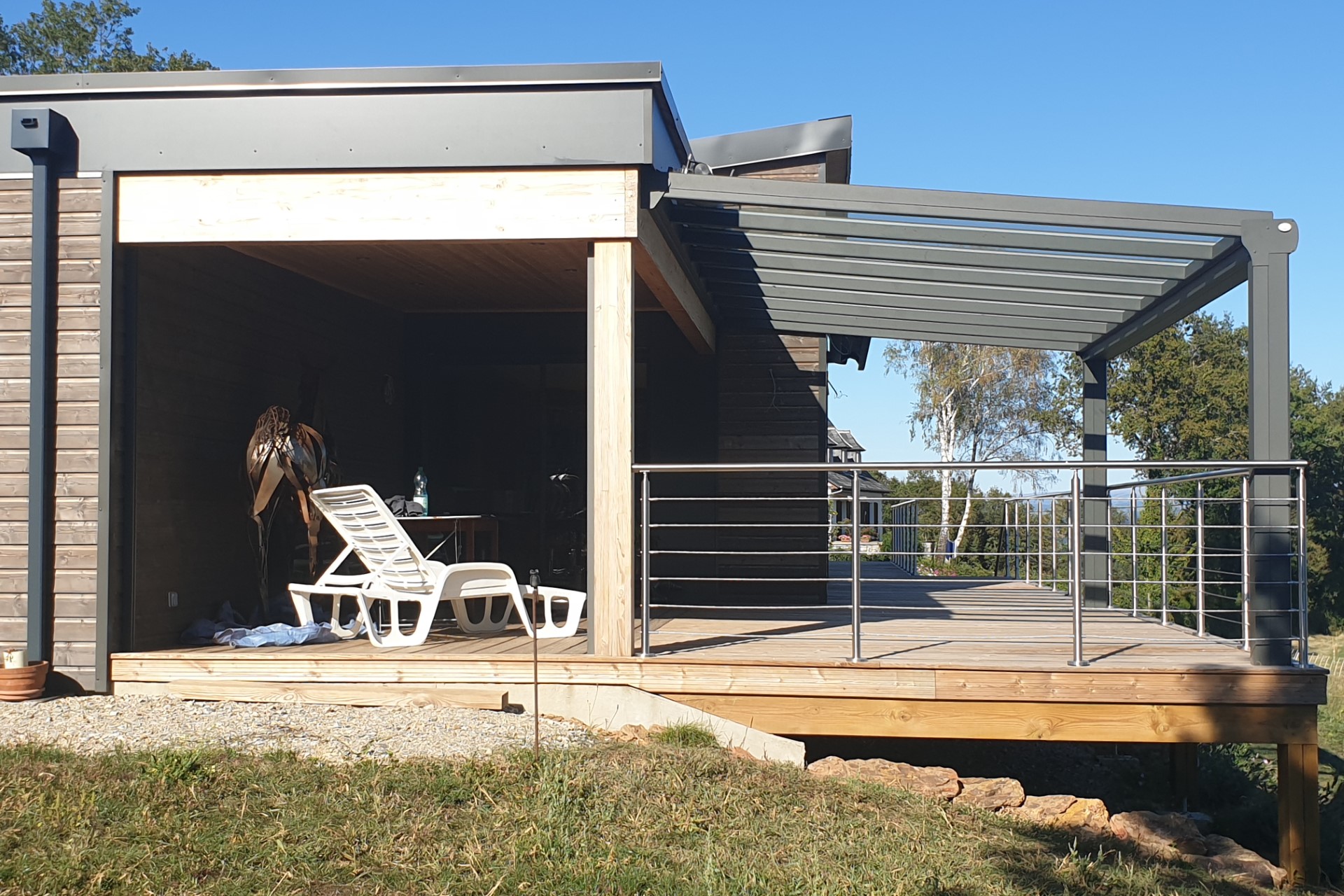 Pergola toit fixe 2 