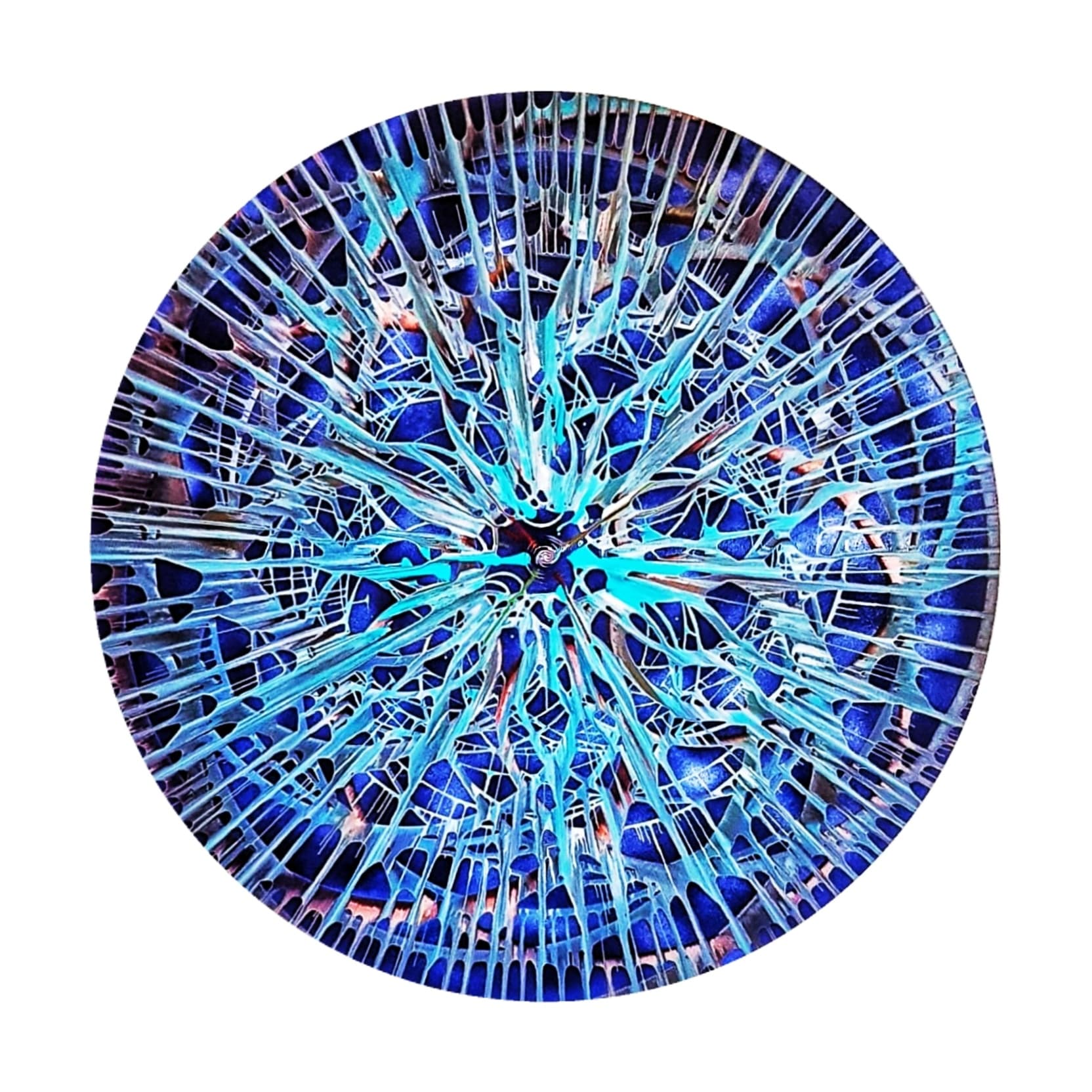 Collapse, peinture de David Vereecken, artiste La Rochelle