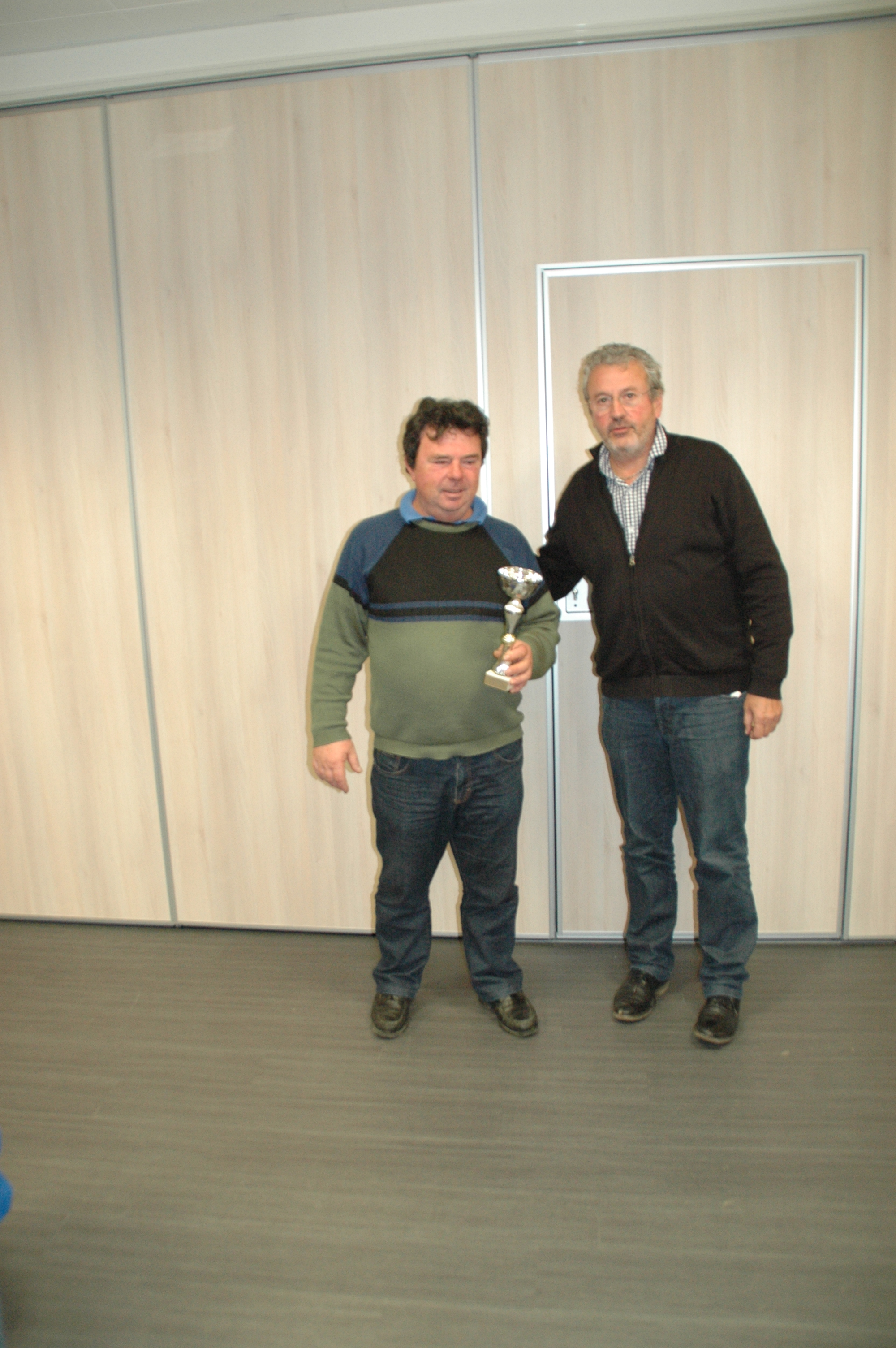 Remise d une recompense a Daniel GOURET 3eme en 3eme D du CBD 