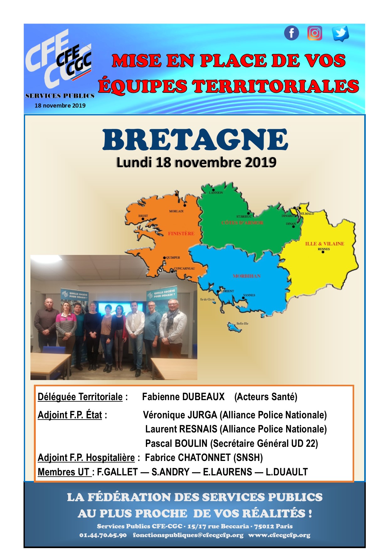 Installation U.T. BRETAGNE