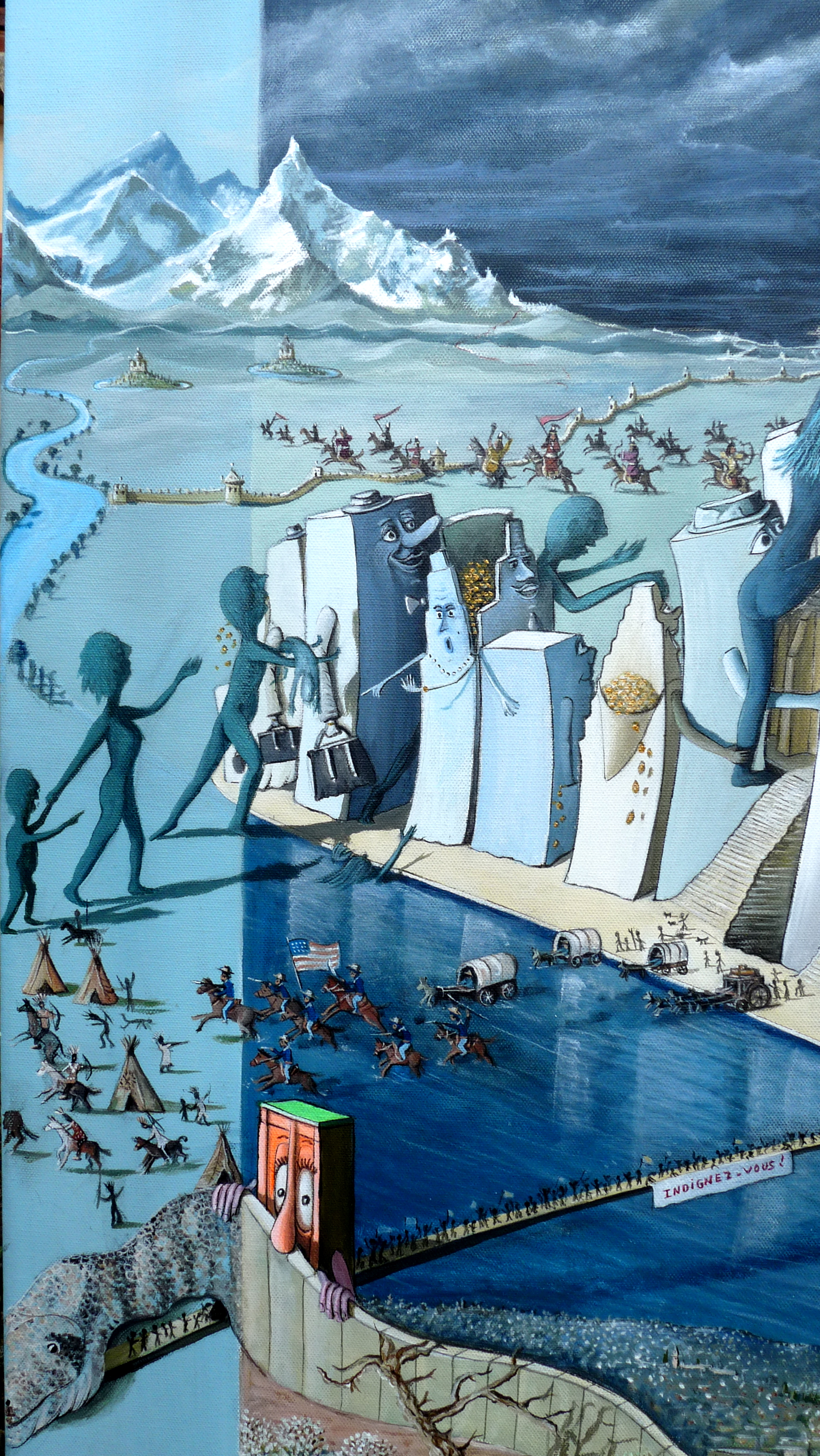 Haut gauche de carabelli