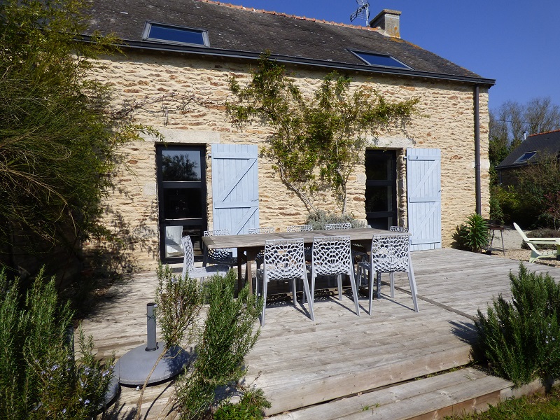 Terrasse sud ty gwenn