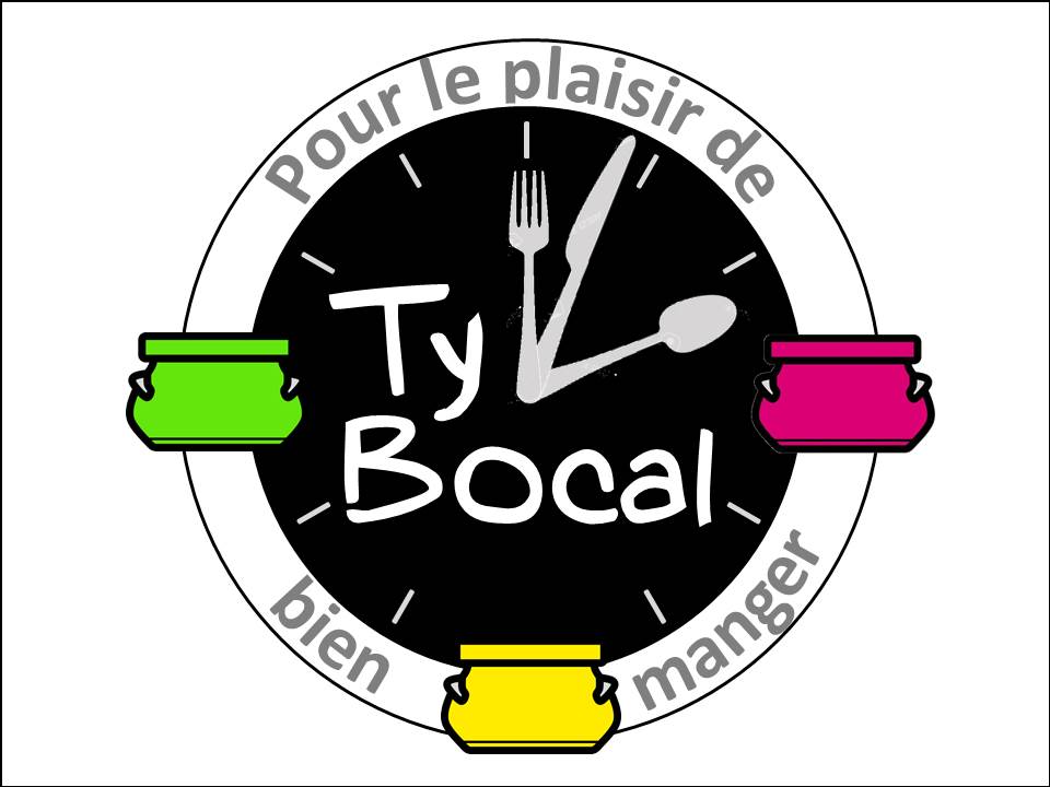 Logo ty bocal fond blanc et interieur noir