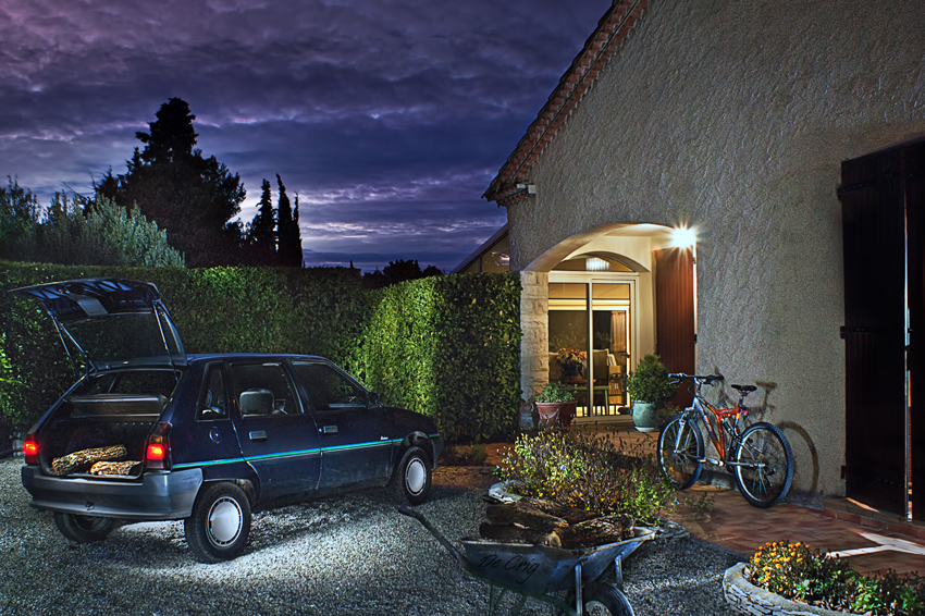 light painting provence 