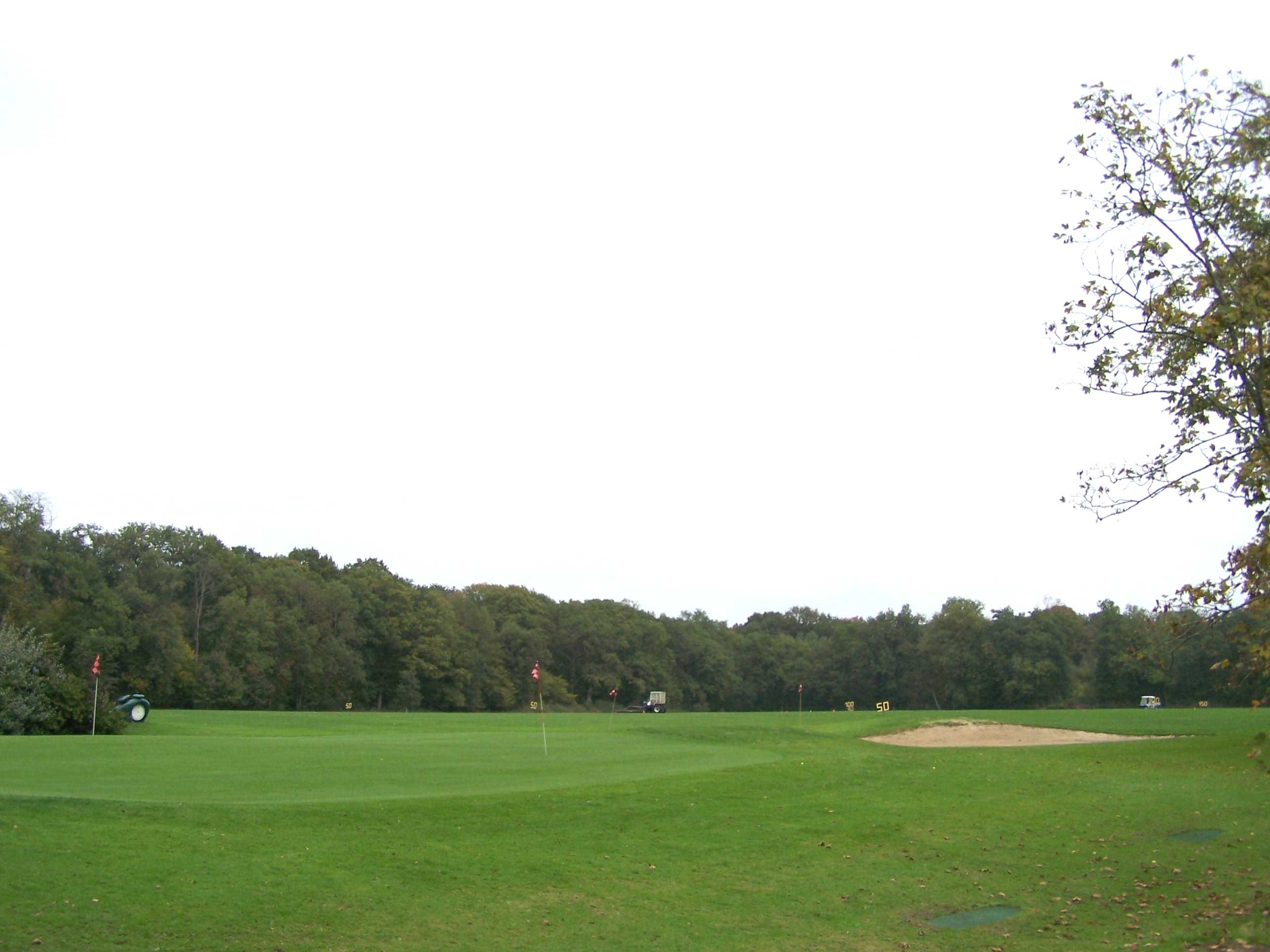 La queue les Yvelines Golf practice