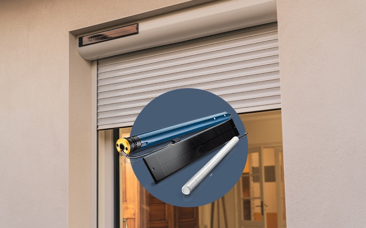 Volet solaire somfy