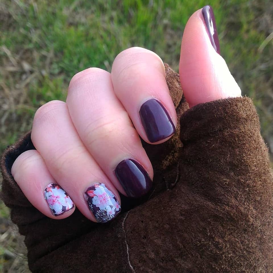 Vsp prume nail art fleuri foil
